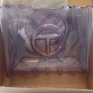 Melissa × Telfar Medium Jelly Shopper - Clear